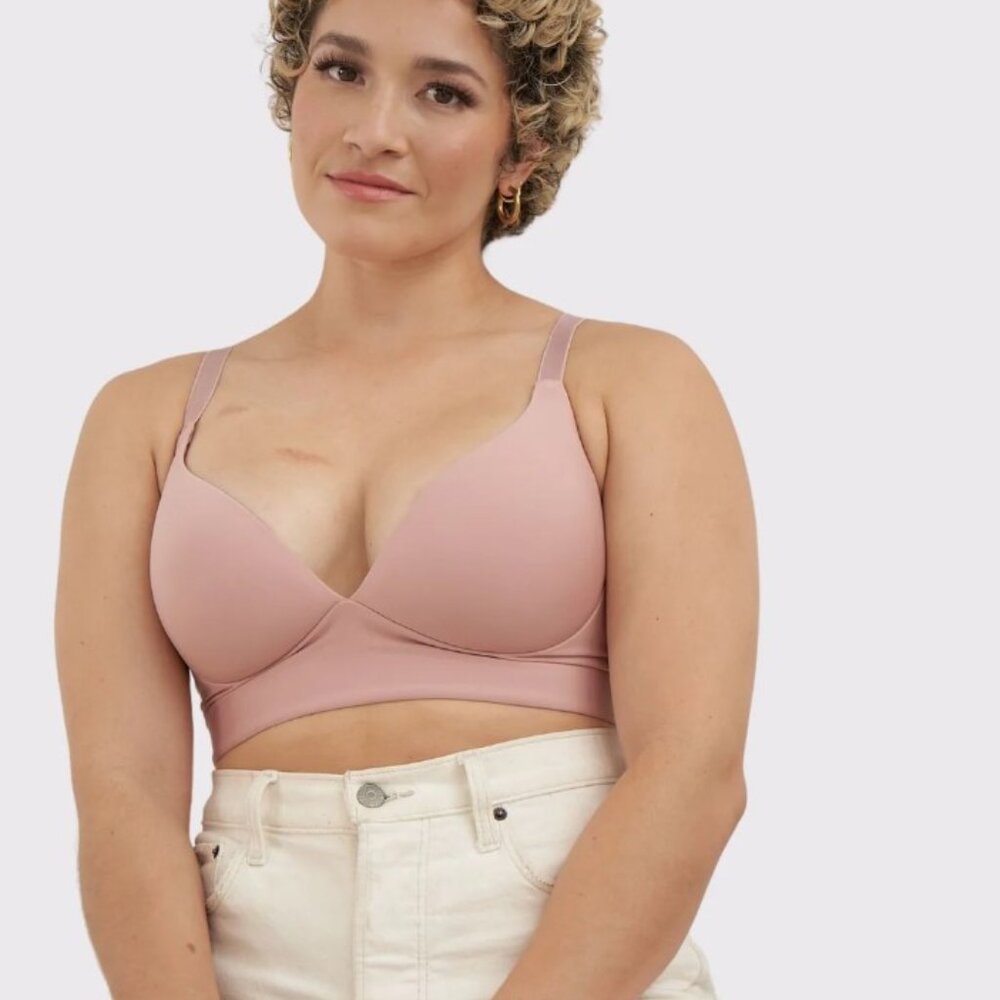 Trish Molded Cup Bra - Blush
